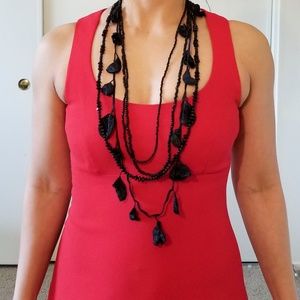 NWT black necklace
